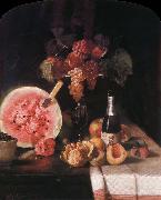 William Merritt Chase Still life and watermelon Germany oil painting artist